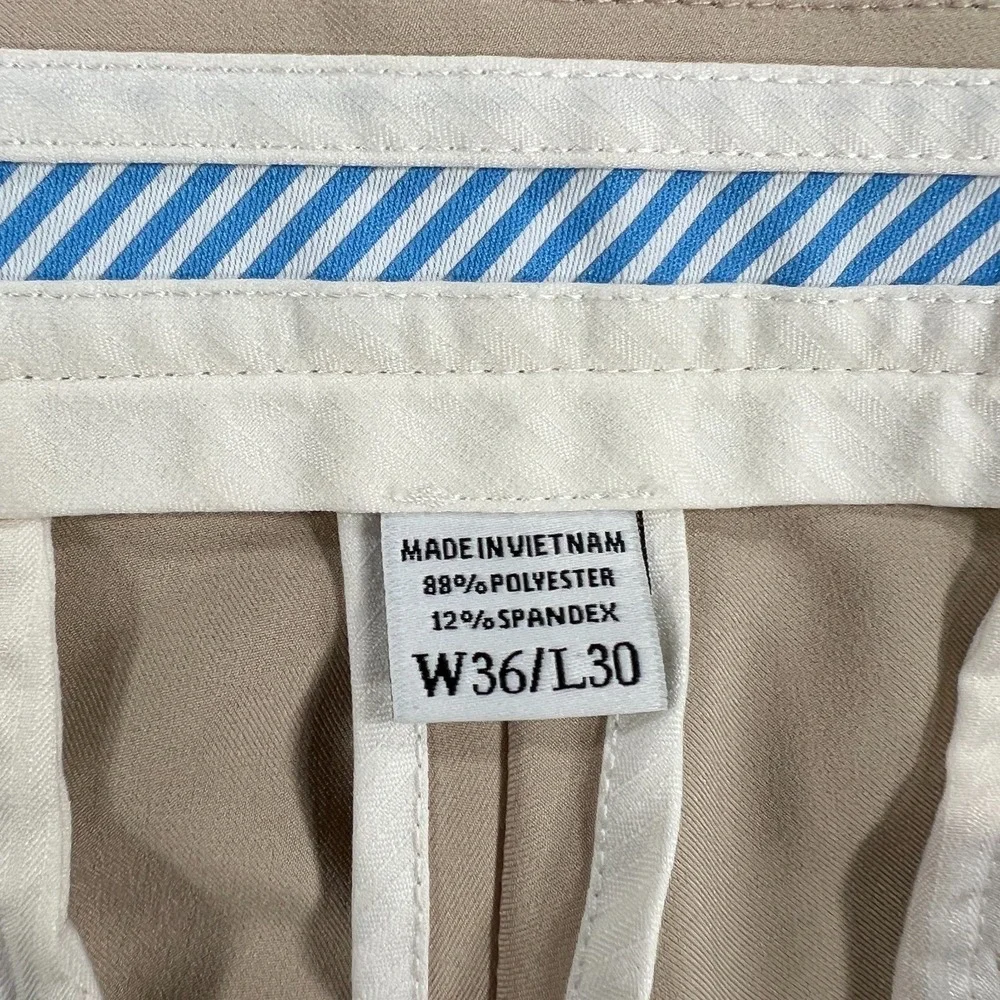 FootJoy Pants Mens 36x30 Beige Chino Performance Golf Outdoor Casual Comfort